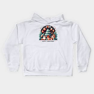 Festive Noel Wishes Kids Hoodie